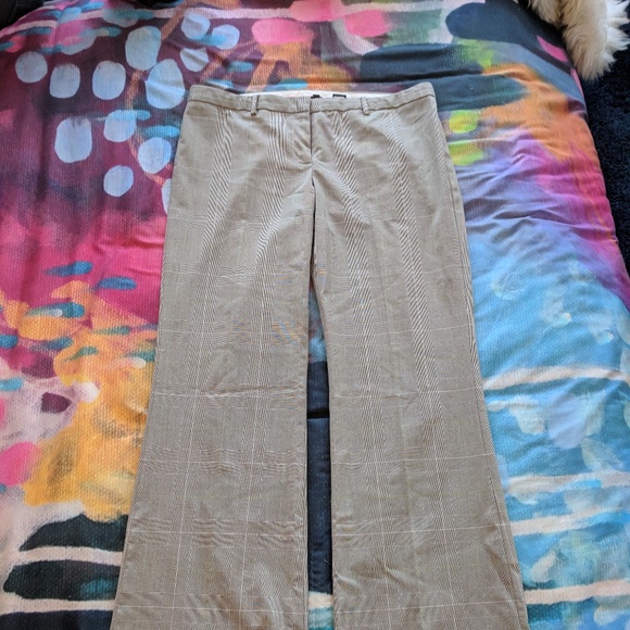The Limited Pants - The Limited - Drew Fit Pants Brown Green Lavender